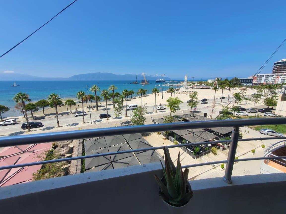 Eva Apartament Appartement Vlorë Kamer foto