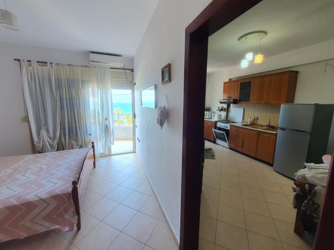 Eva Apartament Appartement Vlorë Kamer foto