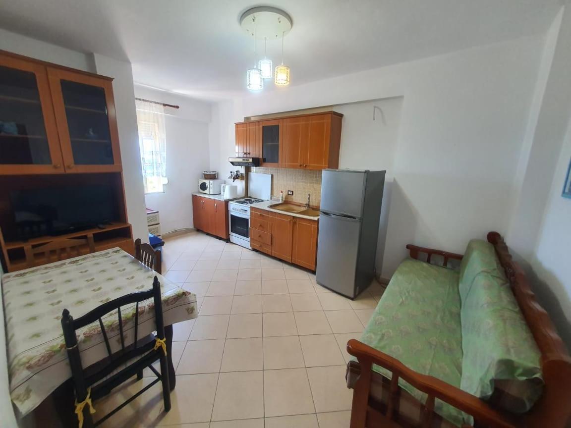 Eva Apartament Appartement Vlorë Kamer foto